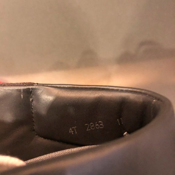 Prada High Top Sneaker Calfskin Suede Leather-Blue - Picture 7 of 7